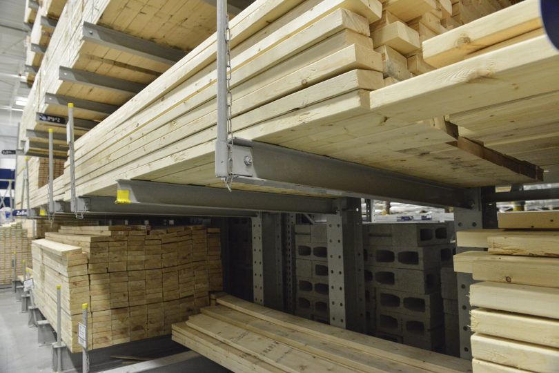 Bad Timber Racking Indoor & Outdoor Cantilever Racking for Lumber Storage
