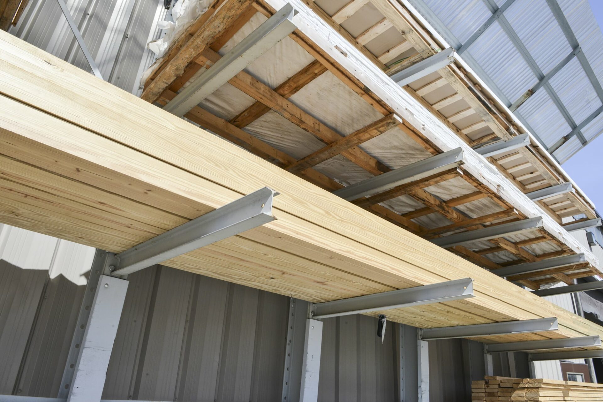 Ross Technology Dexco Heavy Duty Structural Cantilever Racking Lumber