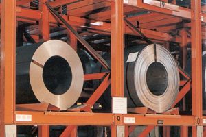 Dexco Cradle Coil Racking System Close Up