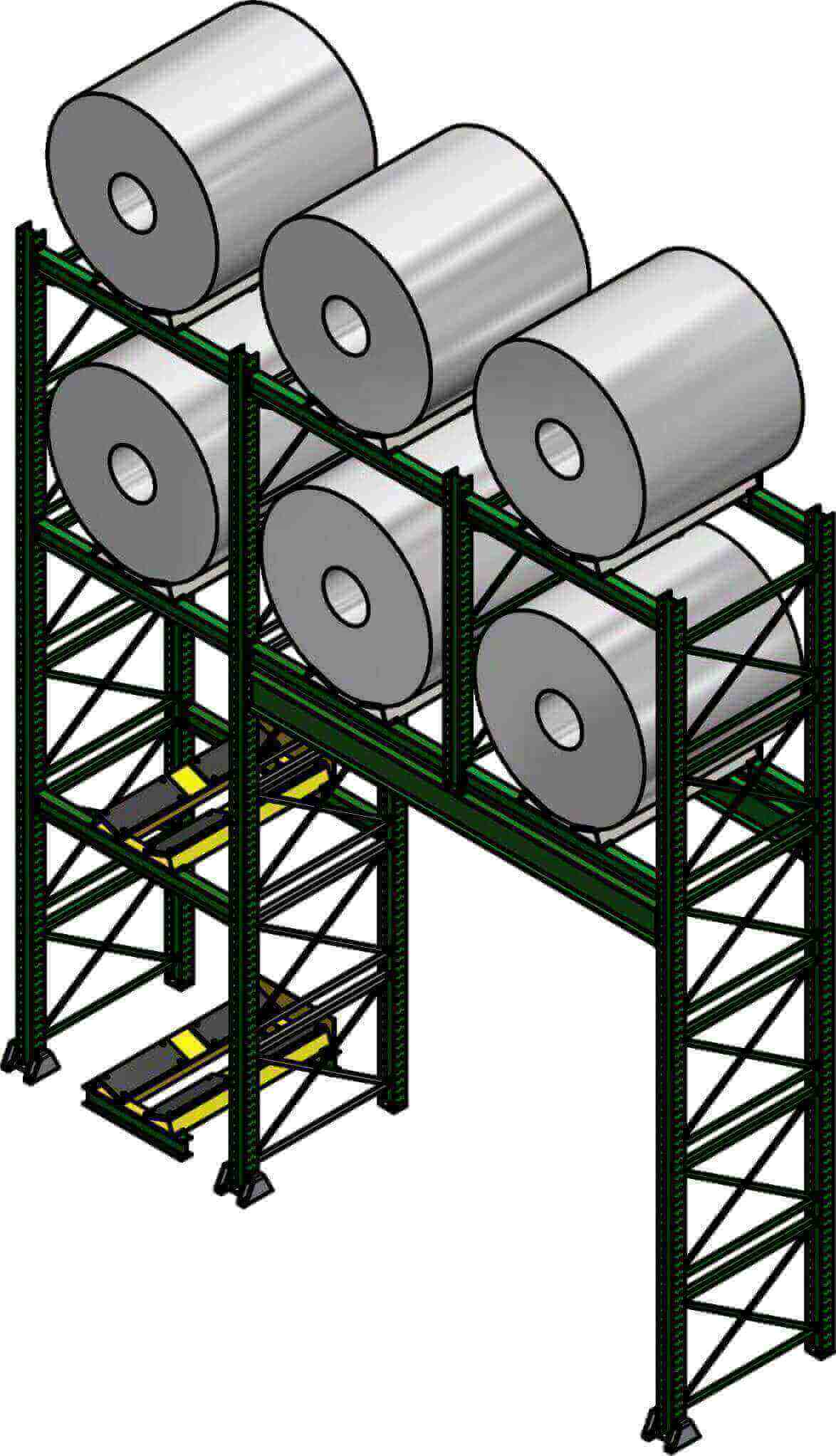 Dexco Heavy Duty Structural Cradle Coil Rack