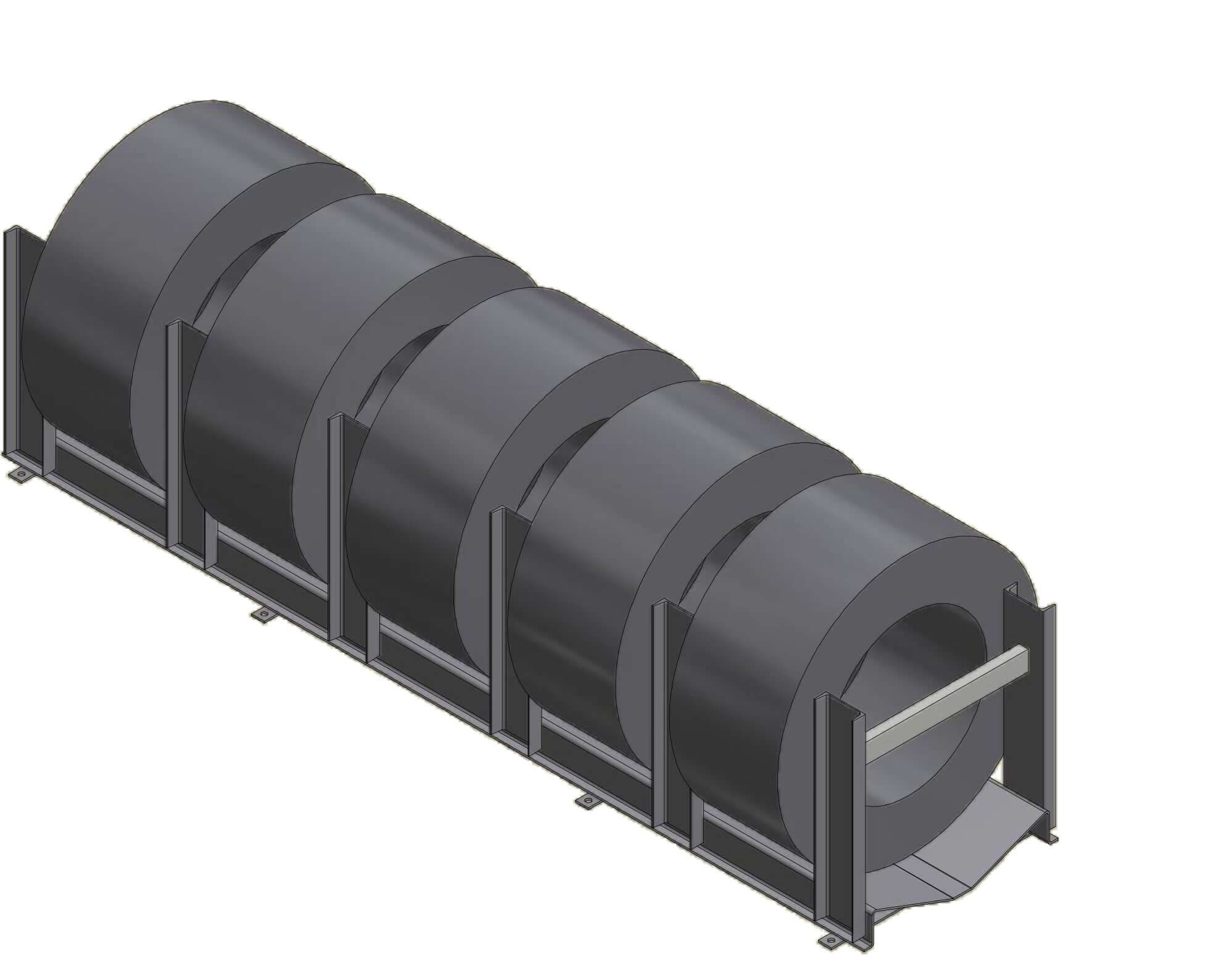 Dexco Heavy Duty Structural Vertical Coil Rack