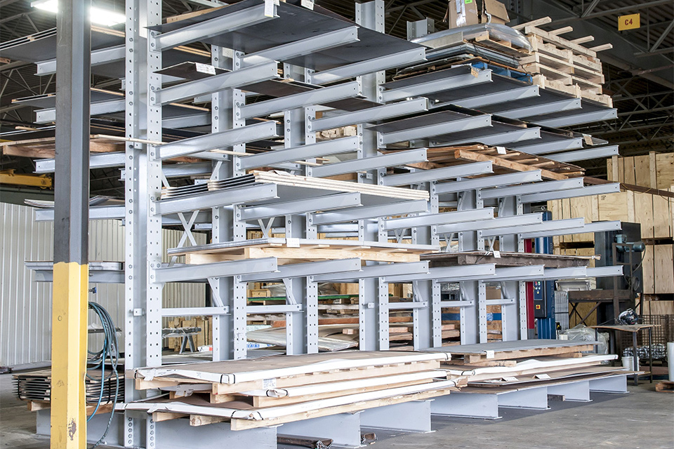 Ross Technology Dexco Industrial Storage Cantilever Racking Solutions