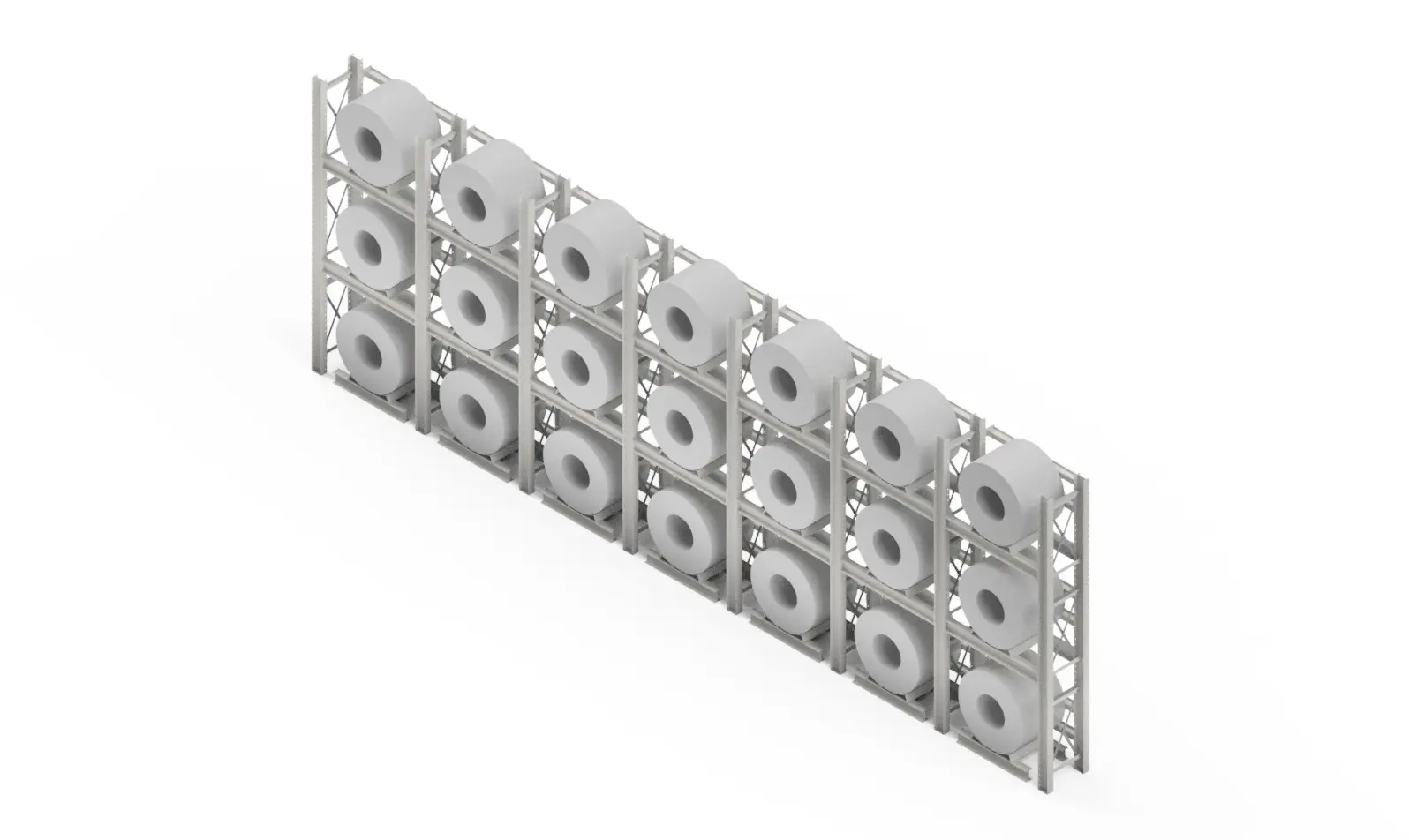 Structural Steel Industrial Storage Racks Manufacturer