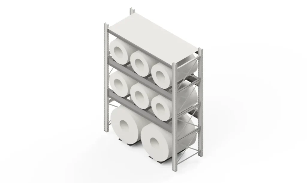 Coil Rack with Upper Deck