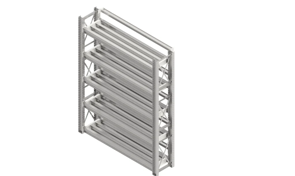 Widespan Rack with Open Beams