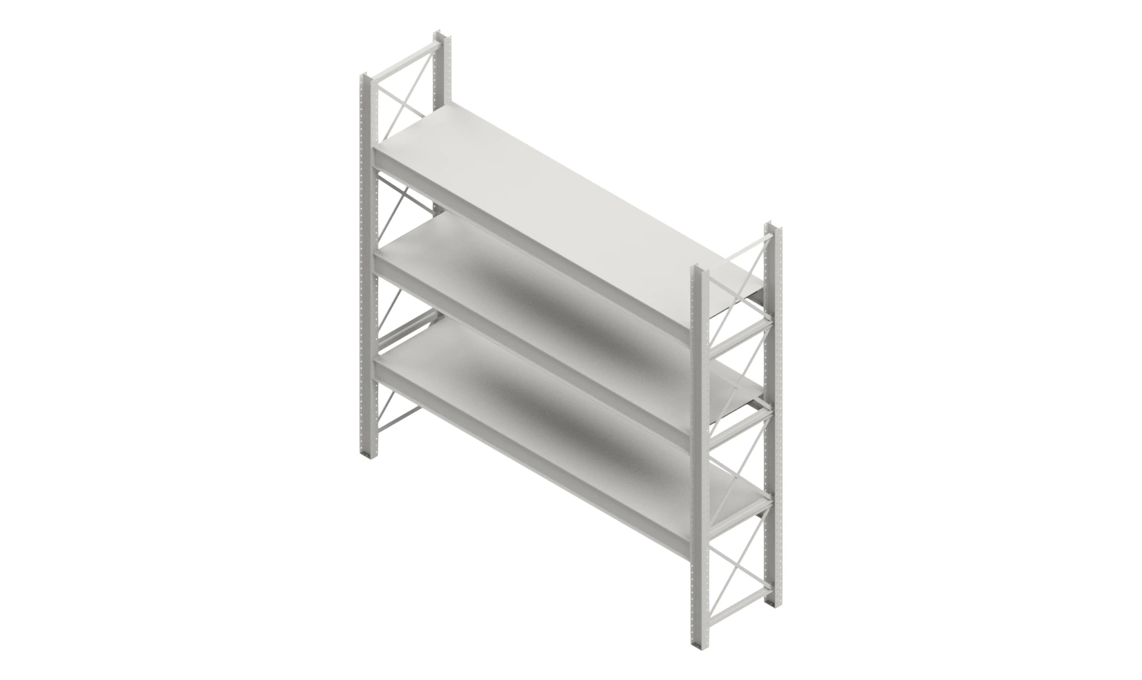 Widespan Rack with Removable Deck Plates