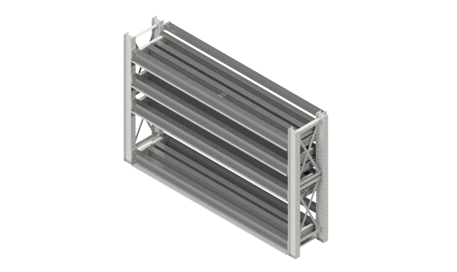 Widespan Rack with Oil Catch Pan