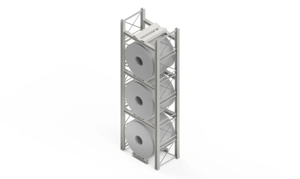 Single Wide Coil Rack