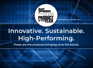 Plant Engineering 2026 Product of the Year award nomination — Dexco Vertical Coil Storage System