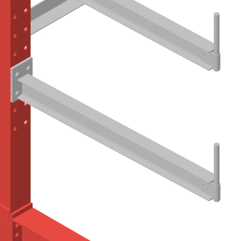 End Stop to Prevent Material Roll-Off Detail
