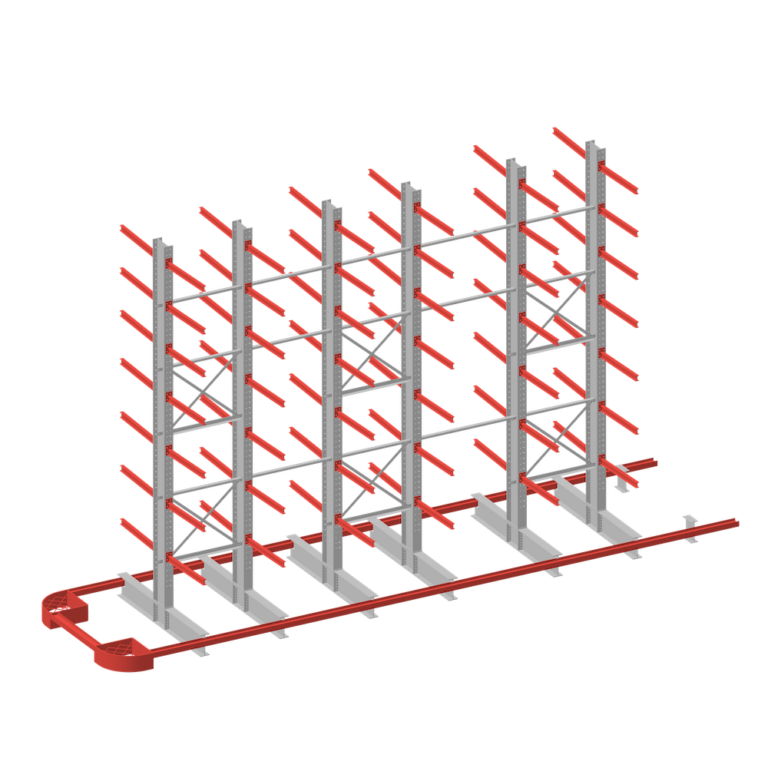 Heavy-Duty Cantilever Storage Racks | I-Beam Racking