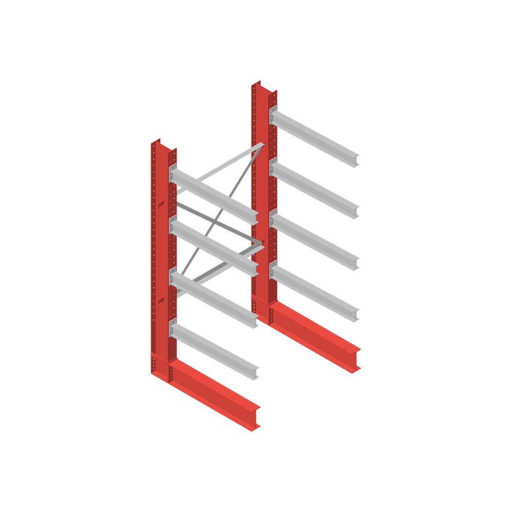 Single Sided Cantilever CAD Drawing